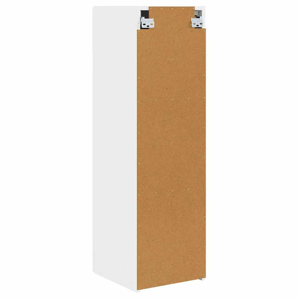 vidaXL TV-Wandschrank 2 pcs Weiß 30 x 31 x 100 cm Holzwerkstoff