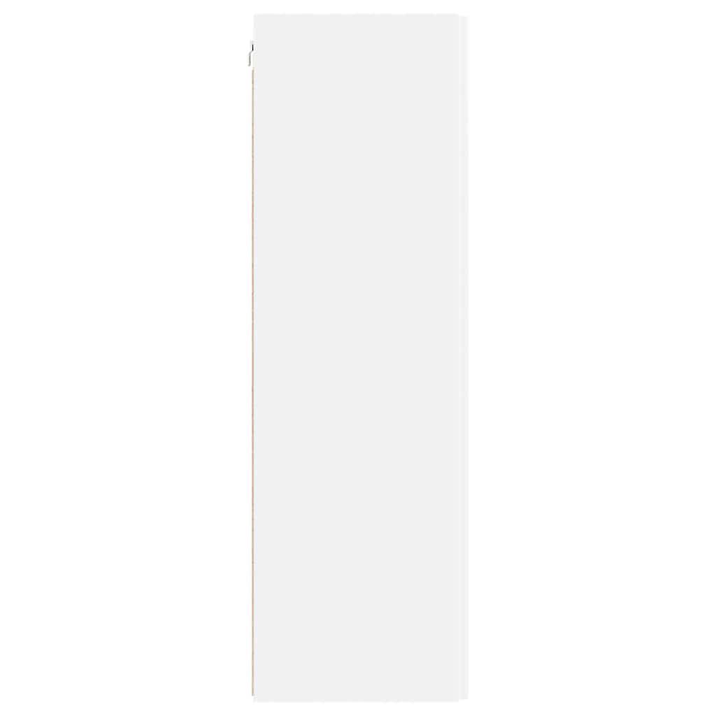 vidaXL TV-Wandschrank 2 pcs Weiß 30 x 31 x 100 cm Holzwerkstoff