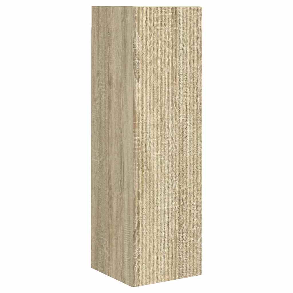 vidaXL TV-Wandschrank Sonoma 30 x 31 x 100 cm Holzwerkstoff