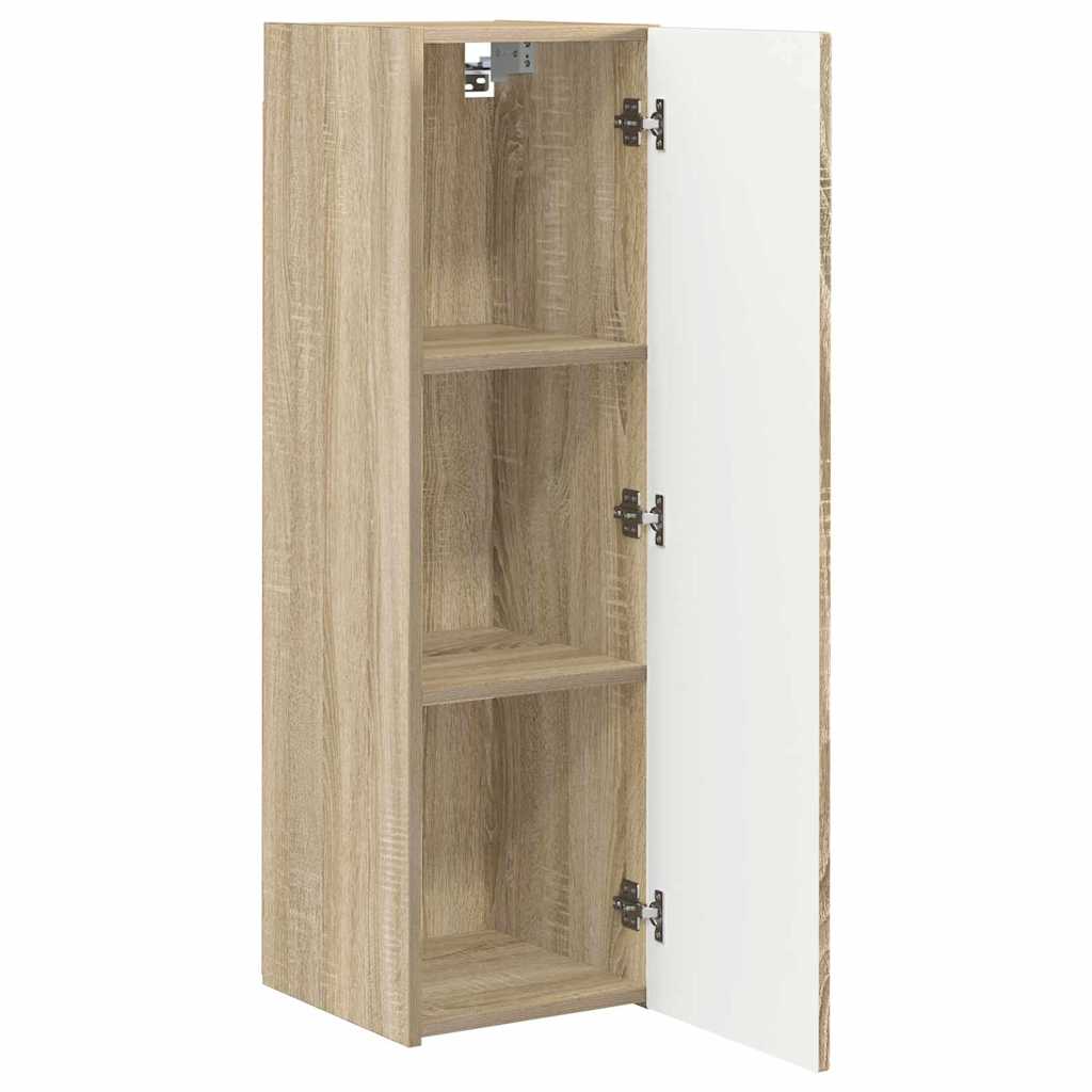vidaXL TV-Wandschrank Sonoma 30 x 31 x 100 cm Holzwerkstoff