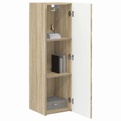 vidaXL TV-Wandschrank Sonoma 30 x 31 x 100 cm Holzwerkstoff