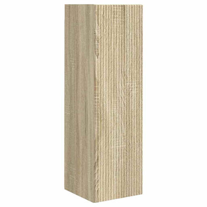 vidaXL TV-Wandschrank 2 pcs Sonoma 30 x 31 x 100 cm Holzwerkstoff