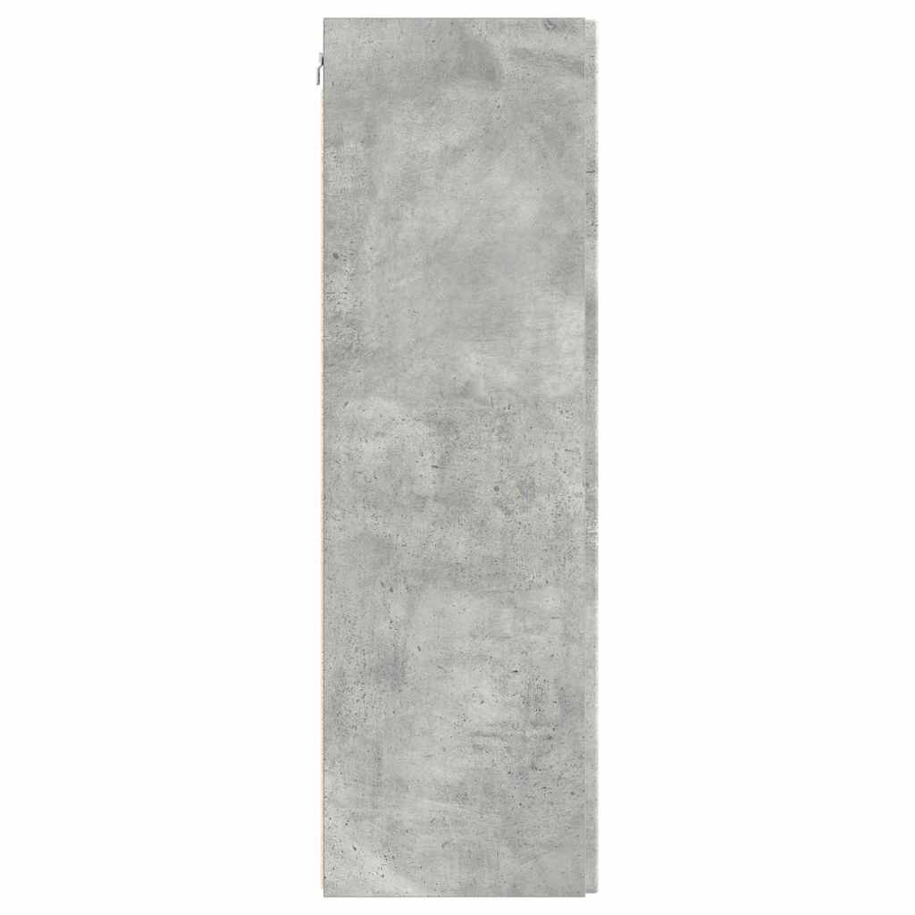 vidaXL TV-Wandschrank Beton 30 x 31 x 100 cm Holzwerkstoff