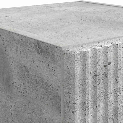 vidaXL TV-Wandschrank 2 pcs Beton 30 x 31 x 100 cm Holzwerkstoff
