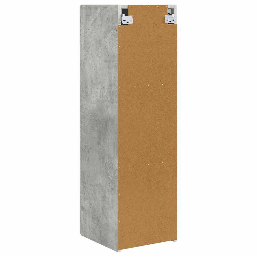 vidaXL TV-Wandschrank 2 pcs Beton 30 x 31 x 100 cm Holzwerkstoff