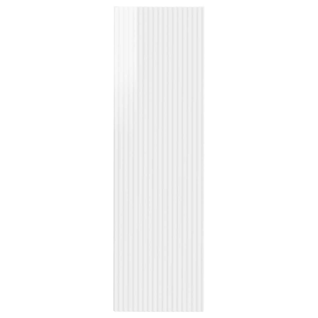 vidaXL TV-Wandschrank Glänzend Weiß 30 x 31 x 100 cm Holzwerkstoff