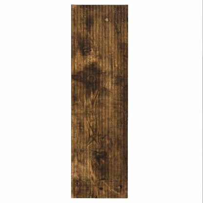vidaXL TV-Wandschrank Geräucherte Eiche 30 x 31 x 100 cm Holzwerkstoff