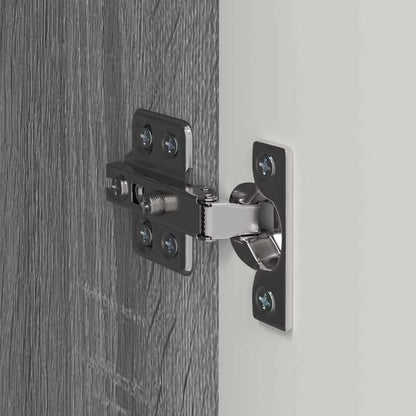 vidaXL TV-Wandschrank Graues Sonoma 30 x 31 x 100 cm Holzwerkstoff