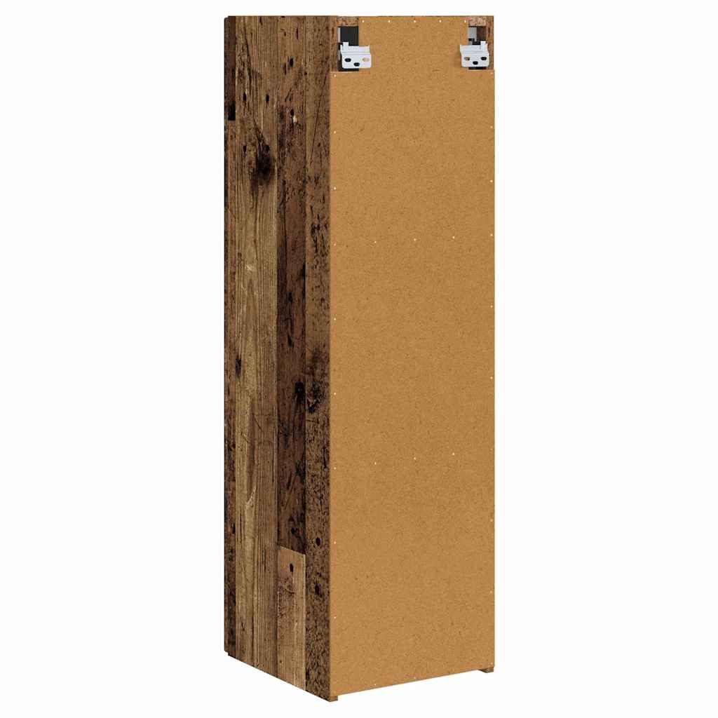 vidaXL TV-Wandschrank Altholz 30 x 31 x 100 cm Holzwerkstoff