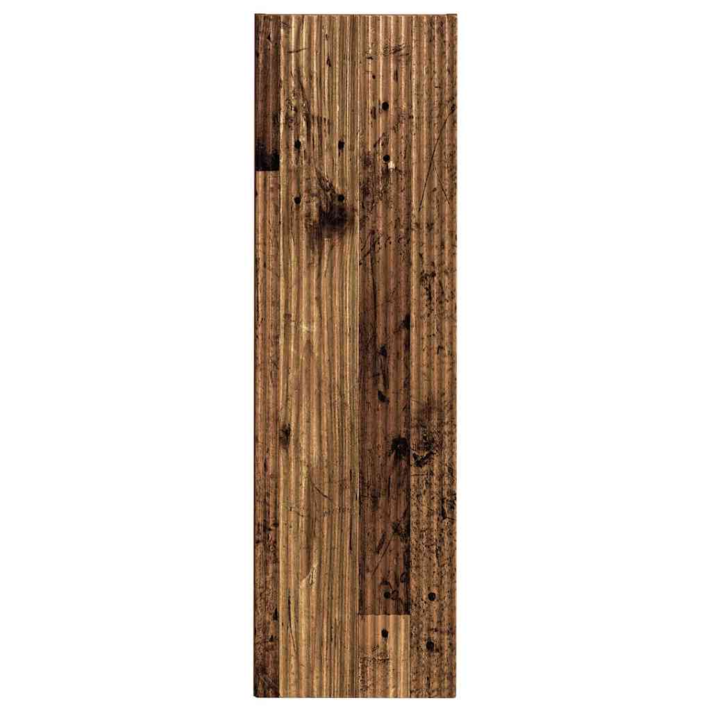 vidaXL TV-Wandschrank Altholz 30 x 31 x 100 cm Holzwerkstoff
