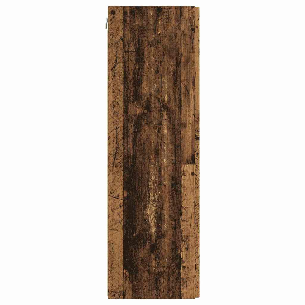 vidaXL TV-Wandschrank 2 pcs Altholz 30 x 31 x 100 cm Holzwerkstoff