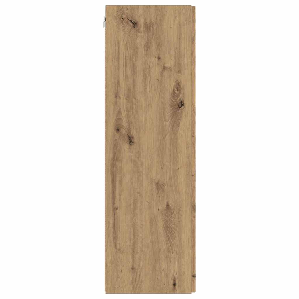 TV-Wandschrank 2 pcs Kunsthandwerk Eiche 30 x 31 x 100 cm