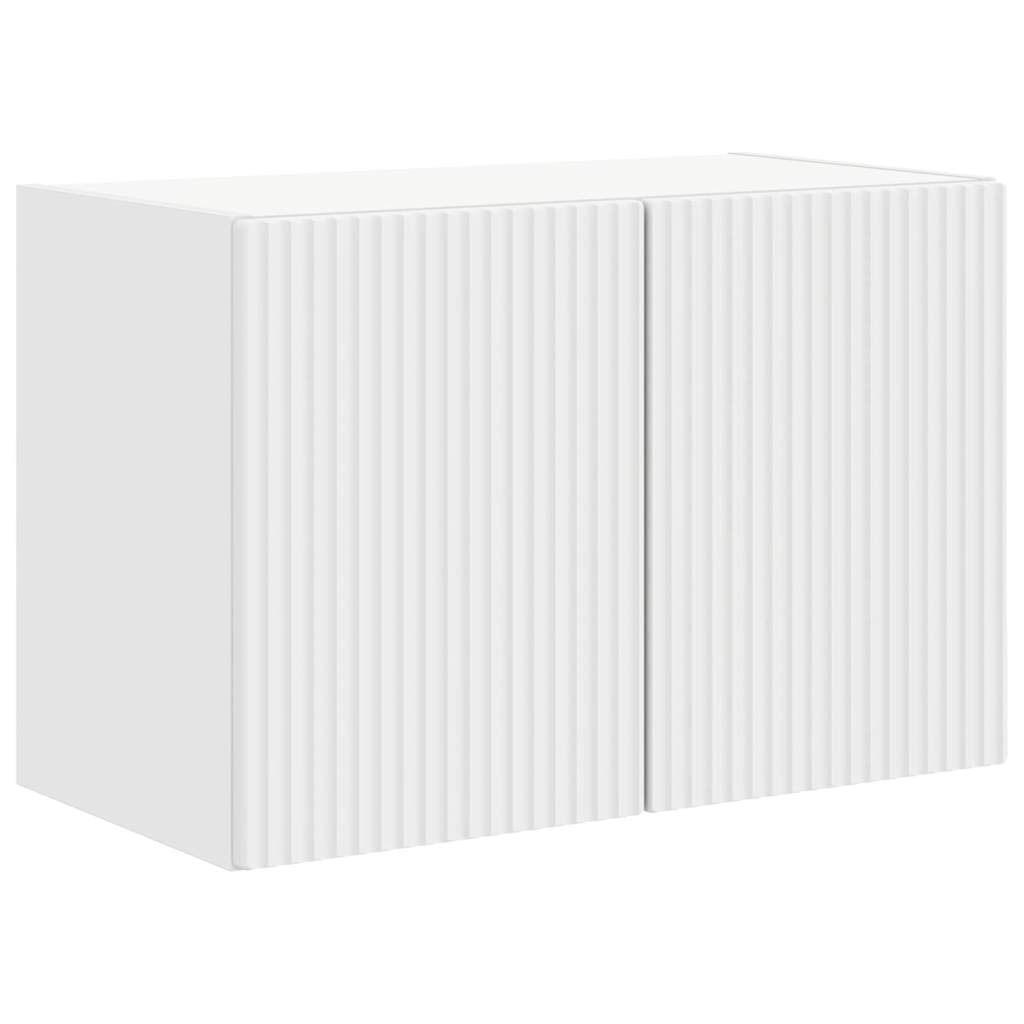 vidaXL TV-Wandschrank Weiß 59,5 x 31 x 40 cm Holzwerkstoff