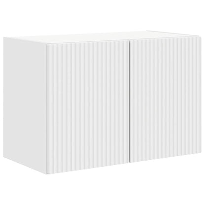 vidaXL TV-Wandschrank Weiß 59,5 x 31 x 40 cm Holzwerkstoff