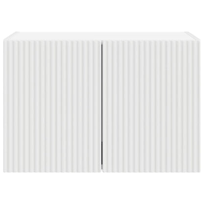 vidaXL TV-Wandschrank Weiß 59,5 x 31 x 40 cm Holzwerkstoff