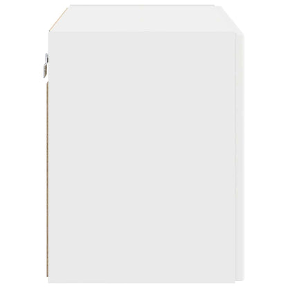 vidaXL TV-Wandschrank Weiß 59,5 x 31 x 40 cm Holzwerkstoff