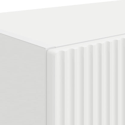 vidaXL TV-Wandschrank 2 pcs Weiß 59,5 x 31 x 40 cm Holzwerkstoff