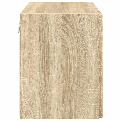 vidaXL TV-Wandschrank Sonoma-Eiche 59,5 x 31 x 40 cm Holzwerkstoff