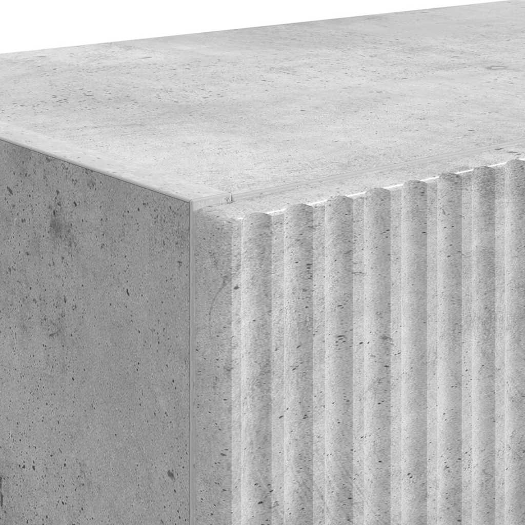vidaXL TV-Wandschrank Beton Grau 59,5 x 31 x 40 cm Holzwerkstoff