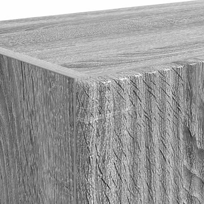 vidaXL TV-Wandschrank Graues Sonoma 59,5 x 31 x 40 cm Holzwerkstoff