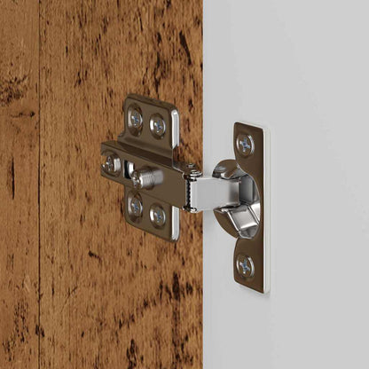 vidaXL TV-Wandschrank 2 pcs Altholz 59,5 x 31 x 40 cm Holzwerkstoff