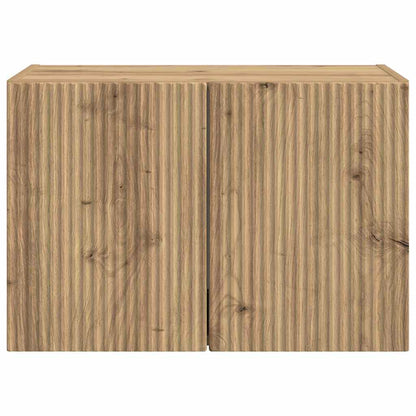 vidaXL TV-Wandschrank Artisan-Eiche 59,5 x 31 x 40 cm Holzwerkstoff