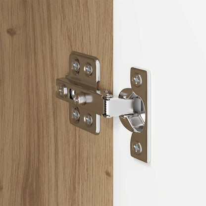 vidaXL TV-Wandschrank Weiß 59,5 x 31 x 60 cm Holzwerkstoff
