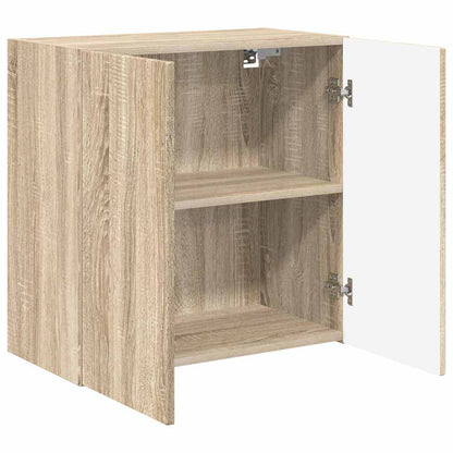 vidaXL TV-Wandschrank Sonoma-Eiche 59,5 x 31 x 60 cm Holzwerkstoff
