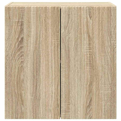 vidaXL TV-Wandschrank Sonoma-Eiche 59,5 x 31 x 60 cm Holzwerkstoff
