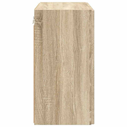 vidaXL TV-Wandschrank Sonoma-Eiche 59,5 x 31 x 60 cm Holzwerkstoff