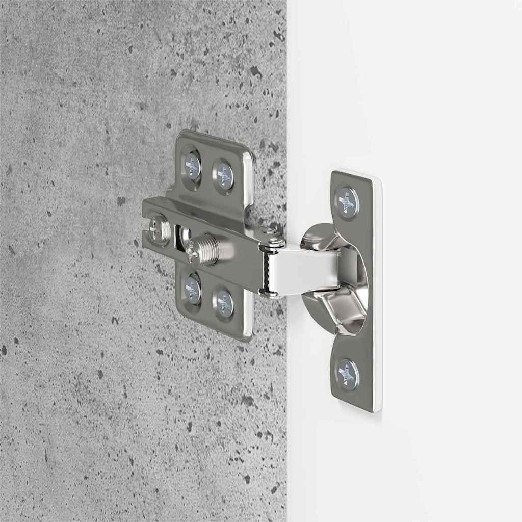 vidaXL TV-Wandschrank Beton Grau 59,5 x 31 x 60 cm Holzwerkstoff