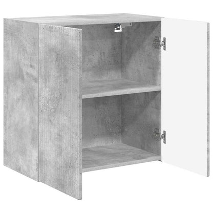 vidaXL TV-Wandschrank Beton Grau 59,5 x 31 x 60 cm Holzwerkstoff