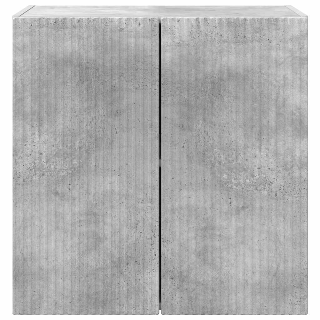 vidaXL TV-Wandschrank Beton Grau 59,5 x 31 x 60 cm Holzwerkstoff