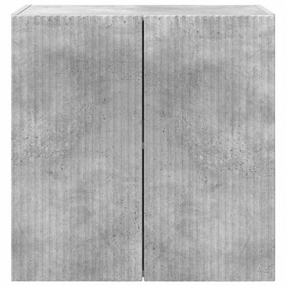 vidaXL TV-Wandschrank Beton Grau 59,5 x 31 x 60 cm Holzwerkstoff