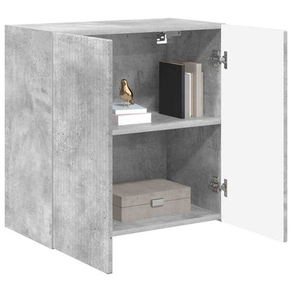 vidaXL TV-Wandschrank Beton Grau 59,5 x 31 x 60 cm Holzwerkstoff