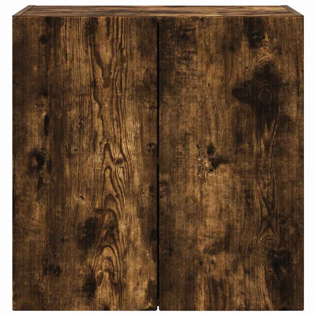 TV-Wandschrank Wandmontiert Geräucherte Eiche 59,5 x 31 x 60 cm