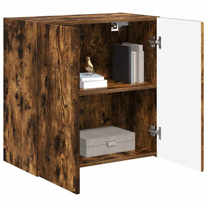 TV-Wandschrank Wandmontiert Geräucherte Eiche 59,5 x 31 x 60 cm
