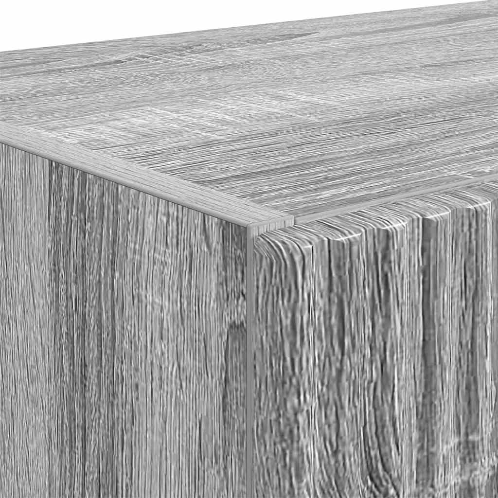 vidaXL TV-Wandschrank Graues Sonoma 59,5 x 31 x 60 cm Holzwerkstoff