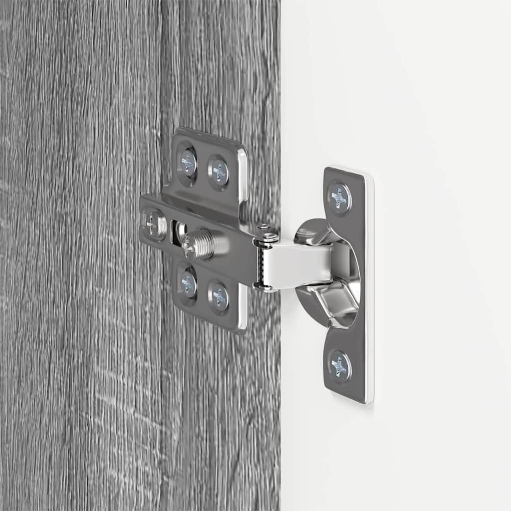 vidaXL TV-Wandschrank Graues Sonoma 59,5 x 31 x 60 cm Holzwerkstoff