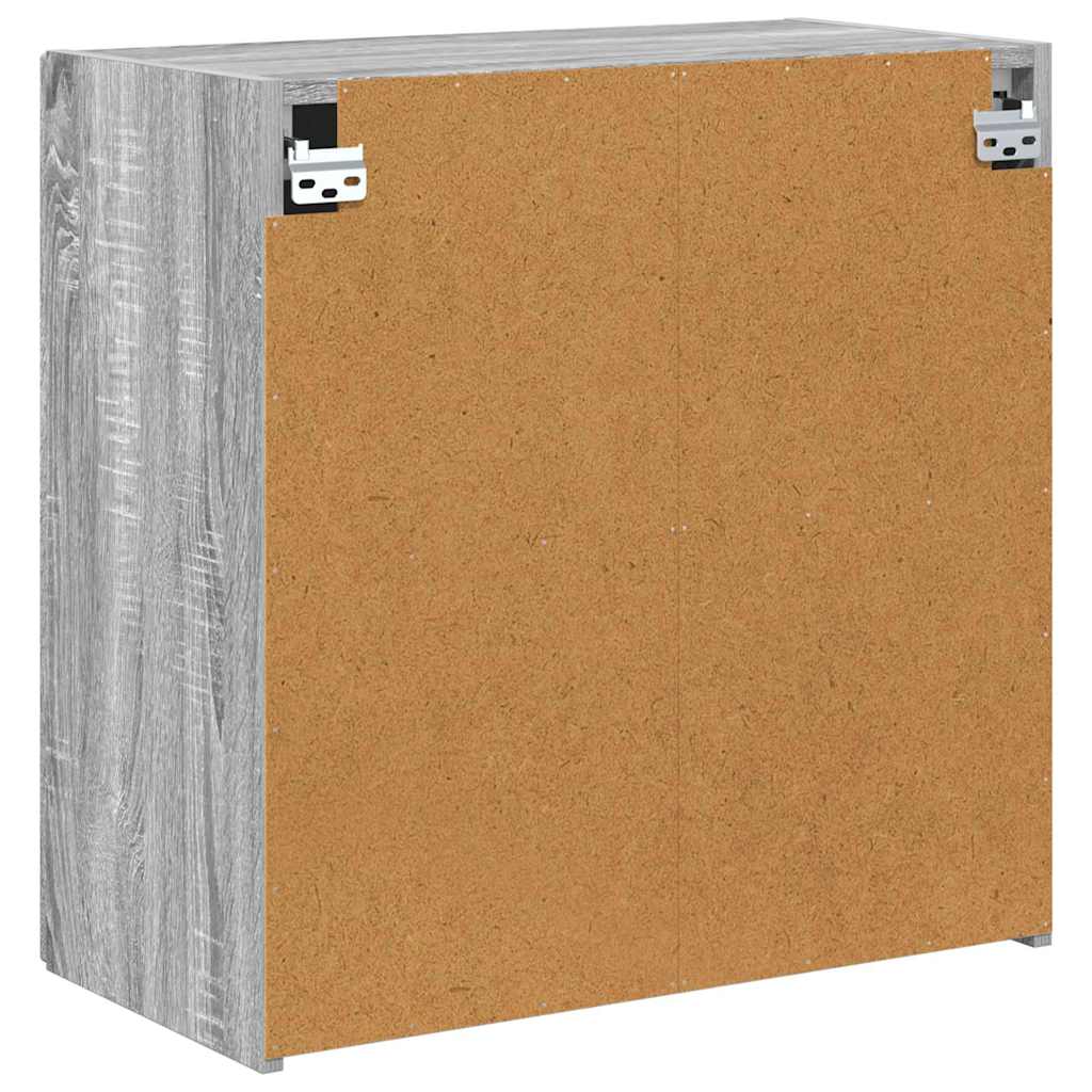 vidaXL TV-Wandschrank Graues Sonoma 59,5 x 31 x 60 cm Holzwerkstoff