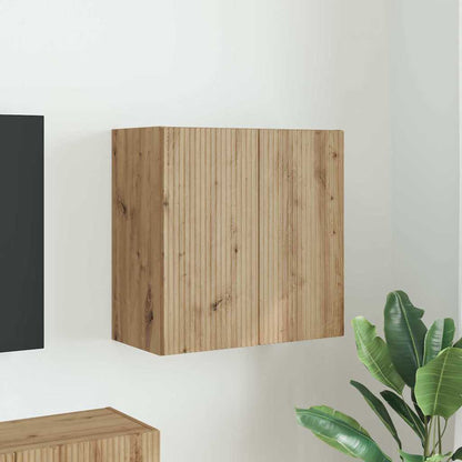 vidaXL TV-Wandschrank Artisan-Eiche 59,5 x 31 x 60 cm Holzwerkstoff