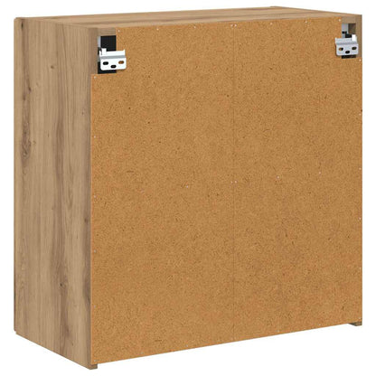 vidaXL TV-Wandschrank Artisan-Eiche 59,5 x 31 x 60 cm Holzwerkstoff