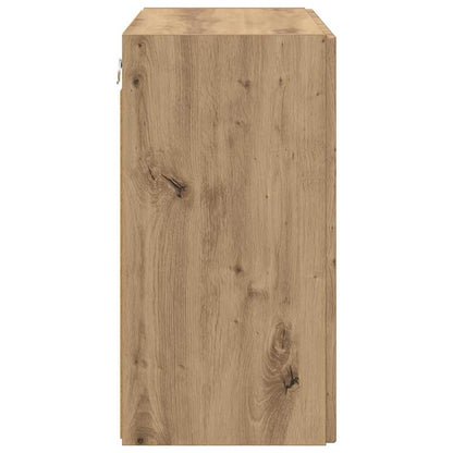 vidaXL TV-Wandschrank Artisan-Eiche 59,5 x 31 x 60 cm Holzwerkstoff