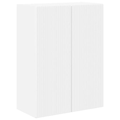 vidaXL TV-Wandschrank Weiß 59,5 x 31 x 80 cm Holzwerkstoff