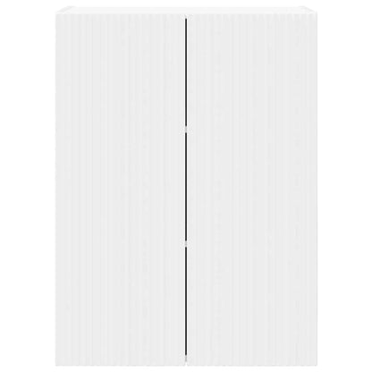vidaXL TV-Wandschrank Weiß 59,5 x 31 x 80 cm Holzwerkstoff