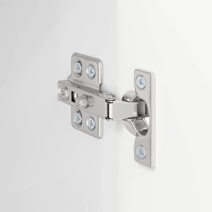 vidaXL TV-Wandschrank Hochglanz Weiß 59,5 x 31 x 80 cm Holzwerkstoff