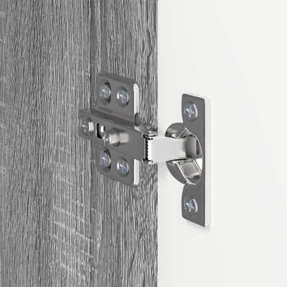 vidaXL TV-Wandschrank Graues Sonoma 59,5 x 31 x 80 cm Holzwerkstoff