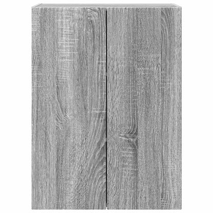 vidaXL TV-Wandschrank Graues Sonoma 59,5 x 31 x 80 cm Holzwerkstoff