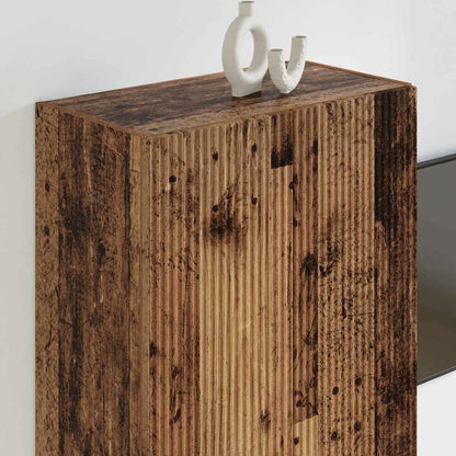 vidaXL TV-Wandschrank Altholz 59,5 x 31 x 80 cm Holzwerkstoff