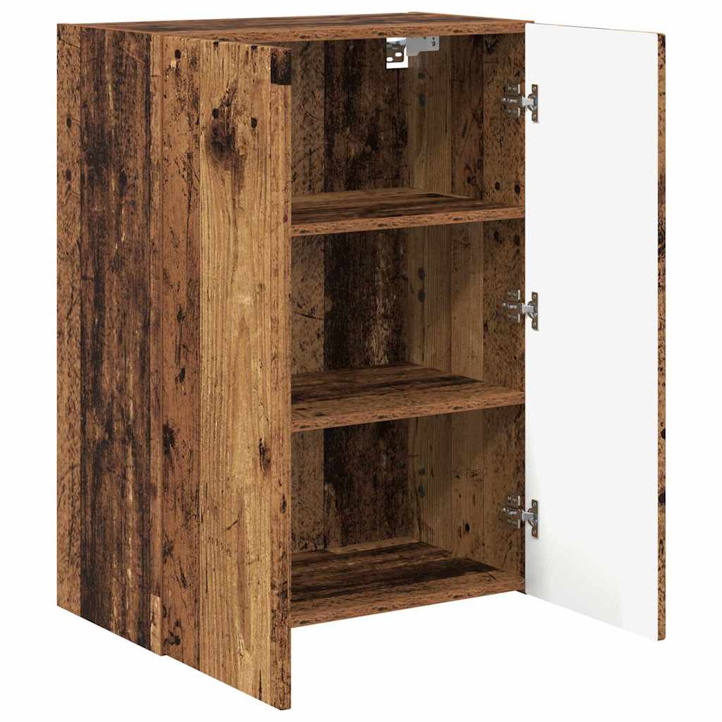 vidaXL TV-Wandschrank Altholz 59,5 x 31 x 80 cm Holzwerkstoff